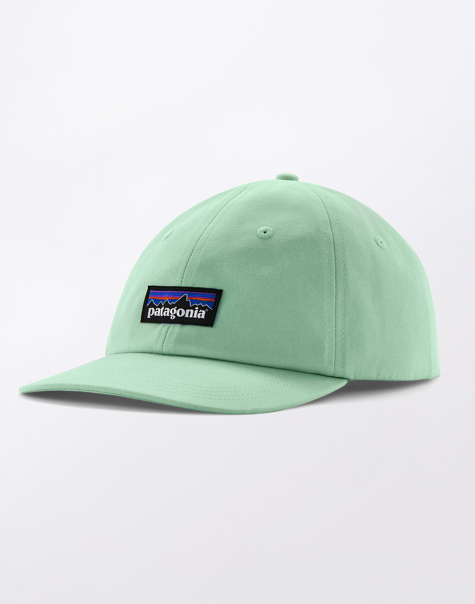 Patagonia P-6 Label Trad Cap Rinsed Green