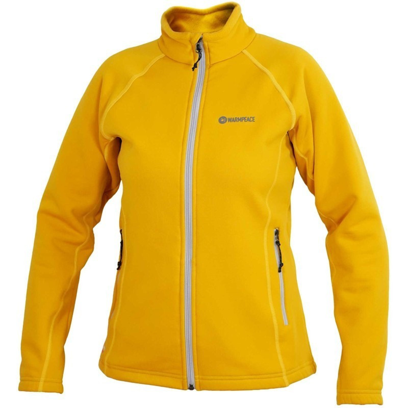 Warmpeace Dámská propínací bunda Warmpeace Driggs Lady Zlatá