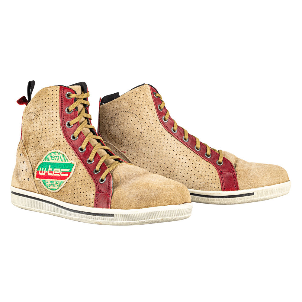 W-TEC SmokinJoe béžová s červeným pruhem - 40