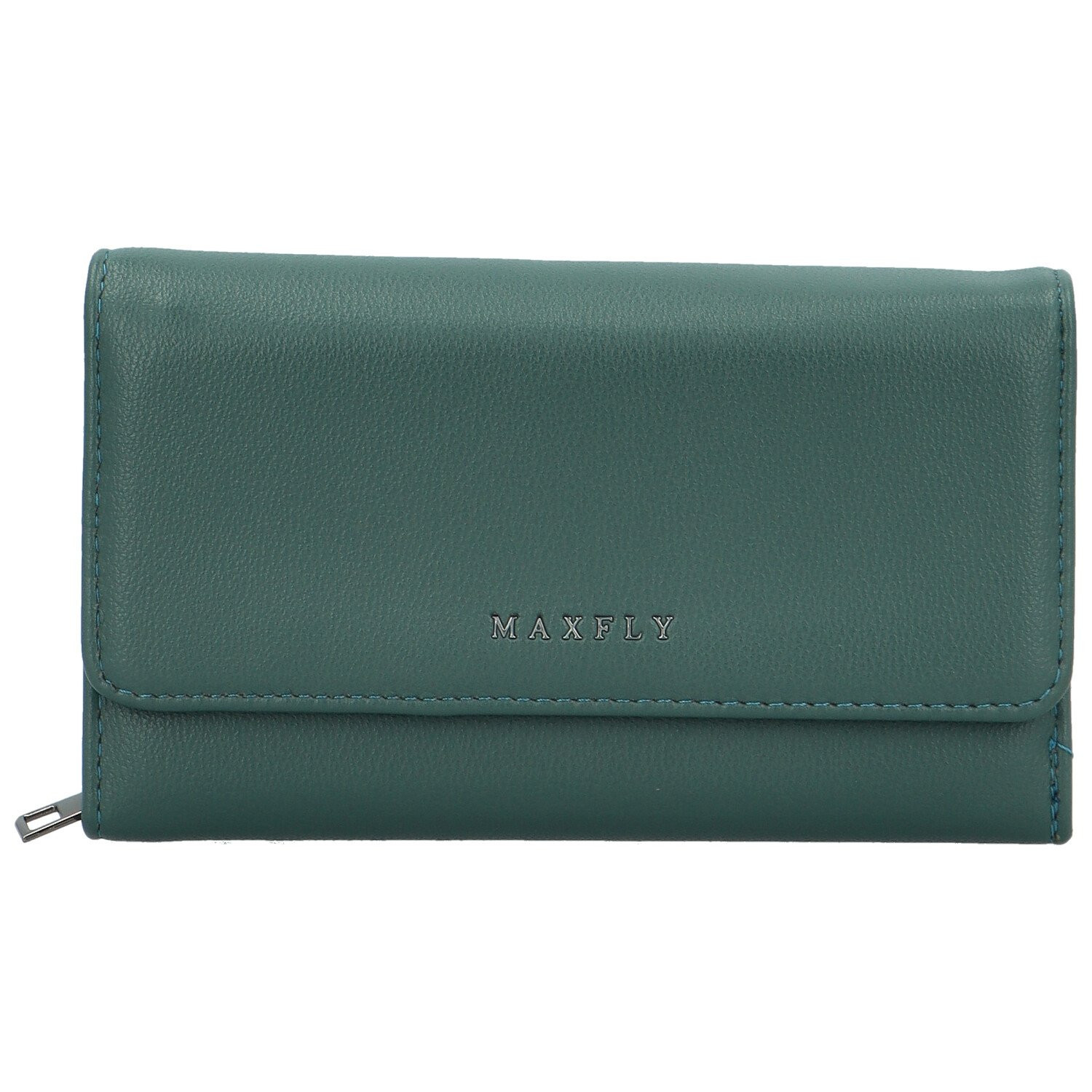 Stylová dámská koženková peněženka MaxFly Ennio, modrá