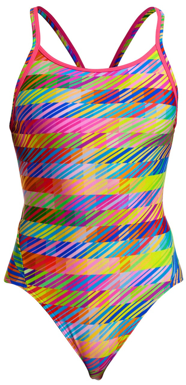 Funkita Static Stack Diamond Back One Piece L - UK36