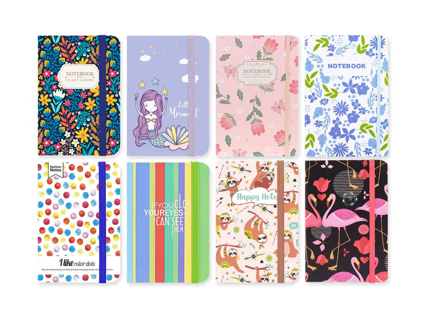 MFP 7501620 Blok s gumkou A6 80 listů mix č.5 linka