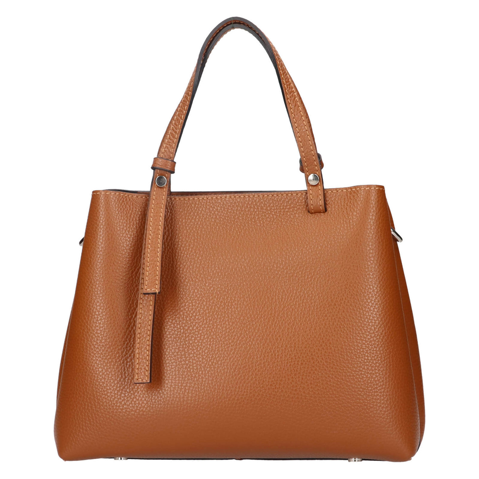 Dámská kožená kabelka Italia Gabby - hnědá