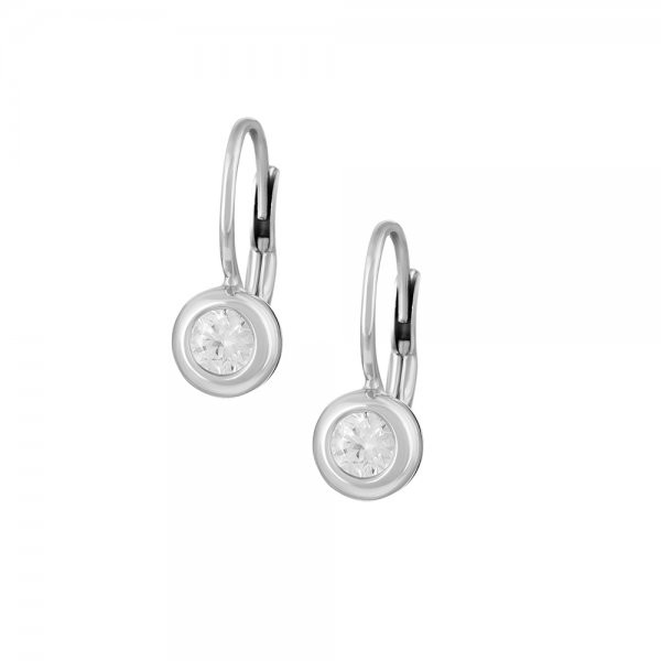 Náušnice se syntetickými kameny 336-087-000393 2.70g