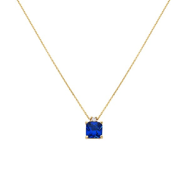 Náhrdelník se syntetickými kameny 276-115-003031 1.90g