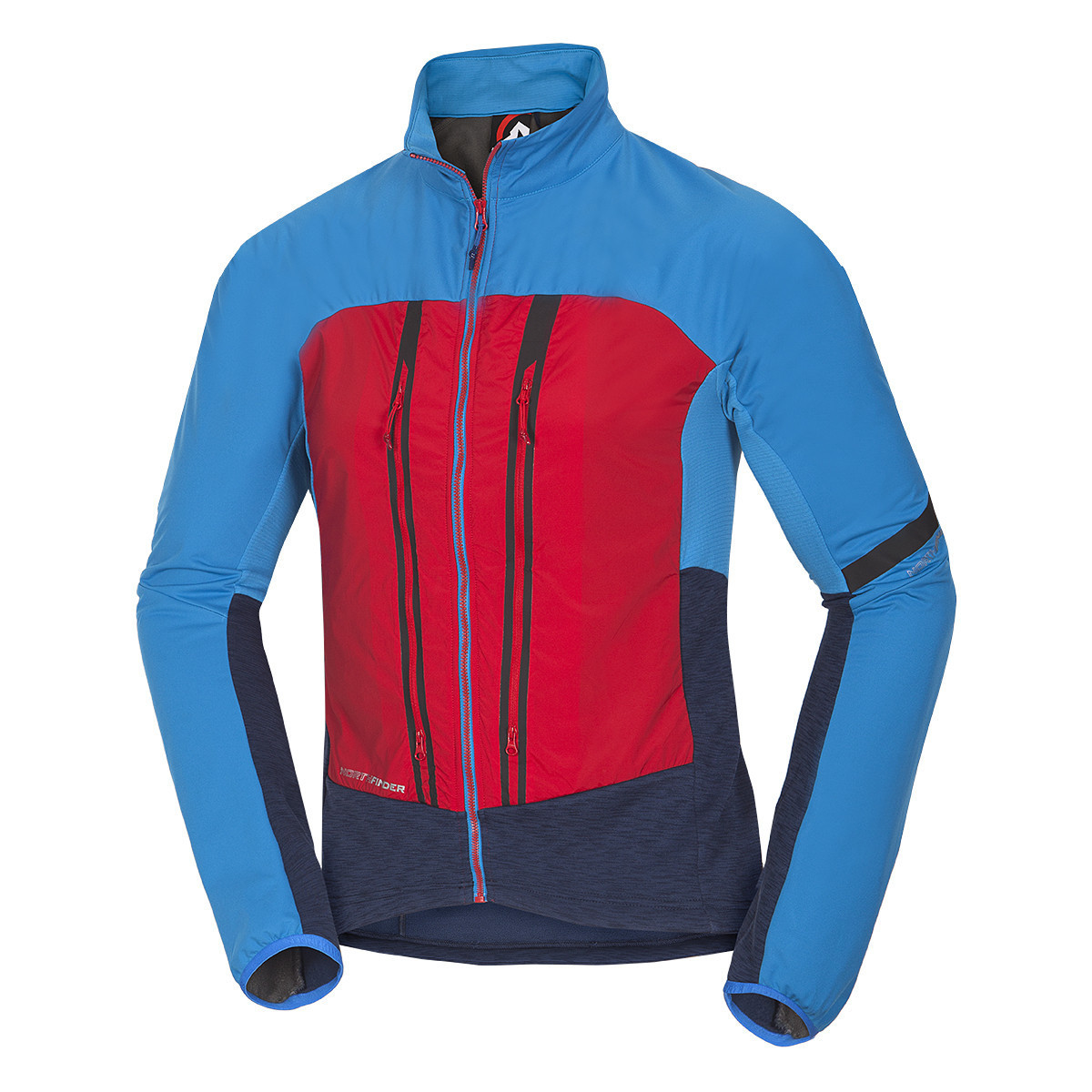 Northfinder Styhl pánská bunda Blue/red BU-37361OR Velikost: XXL 8584153104973
