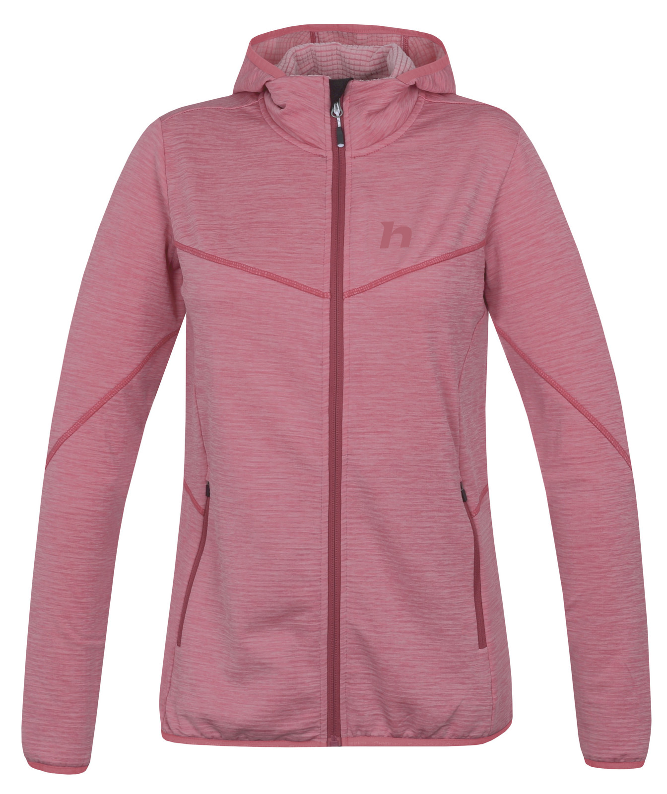 Hannah DAGNYS HOODY quartz pink mel Velikost: 36