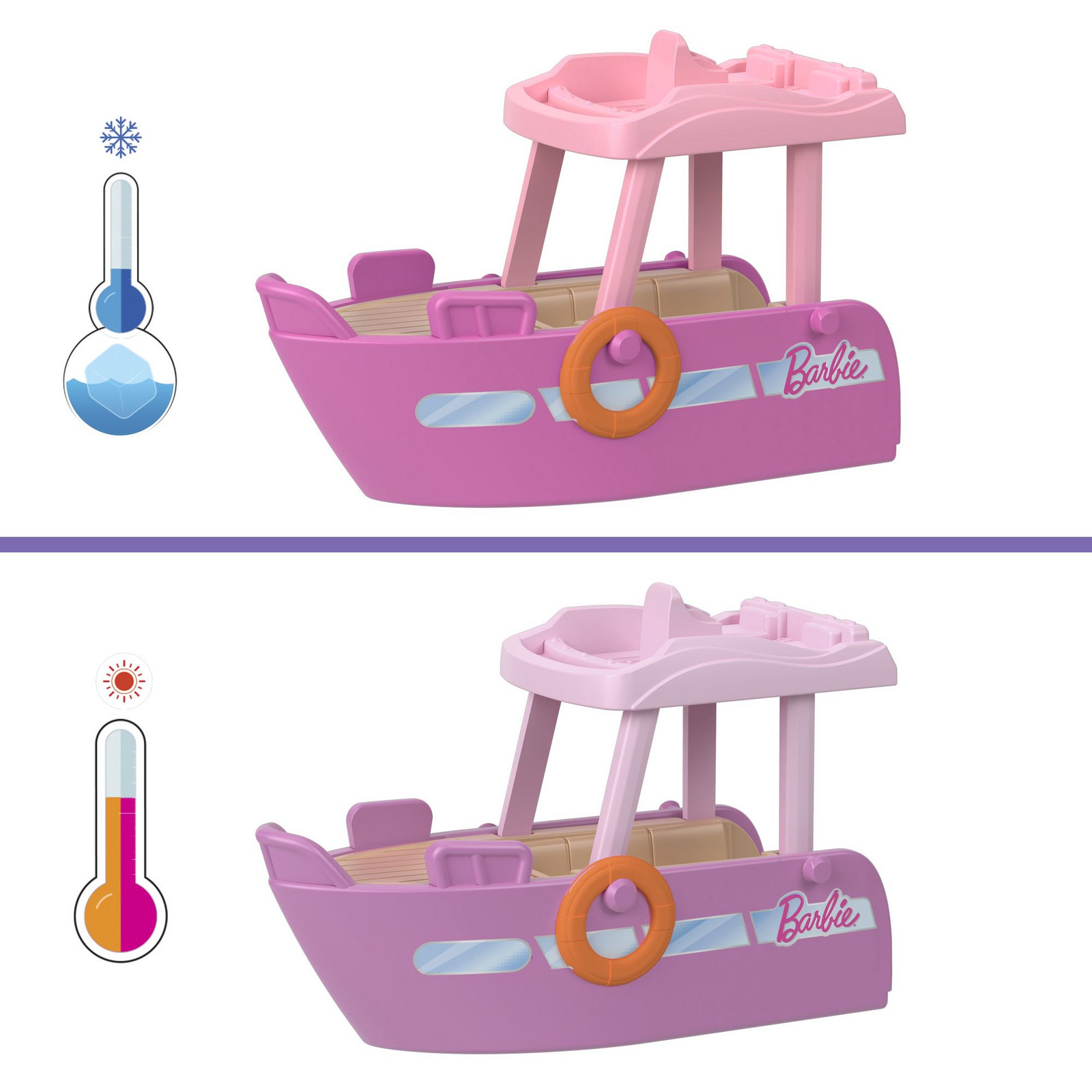 BRB MINI BARBIELAND DOPRAVNÍ PROSTŘEDKY - LOĎ SNŮ