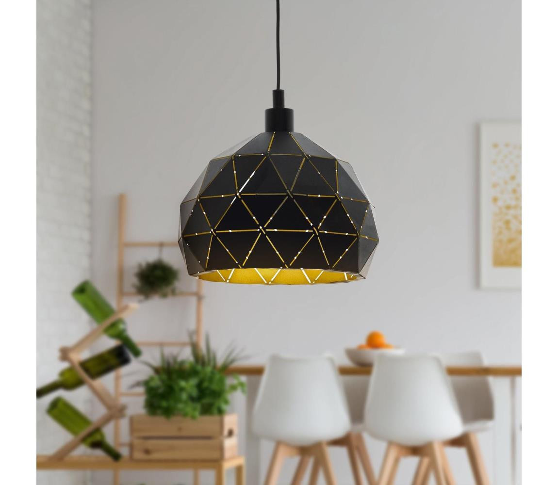 Eglo Eglo 97841 - Lustr na lanku ROCCAFORTE 1xE27/60W/230V