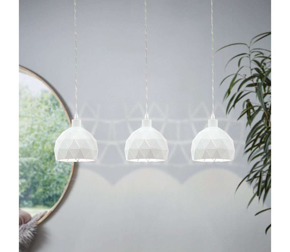 Eglo Eglo 97857 - Lustr na lanku ROCCAFORTE 3xE14/40W/230V