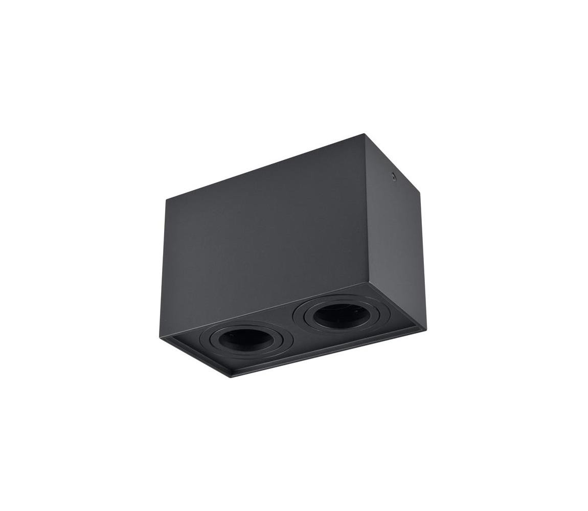 Bodové svítidlo HADAR Q2 2xGU10/10W/230V černá