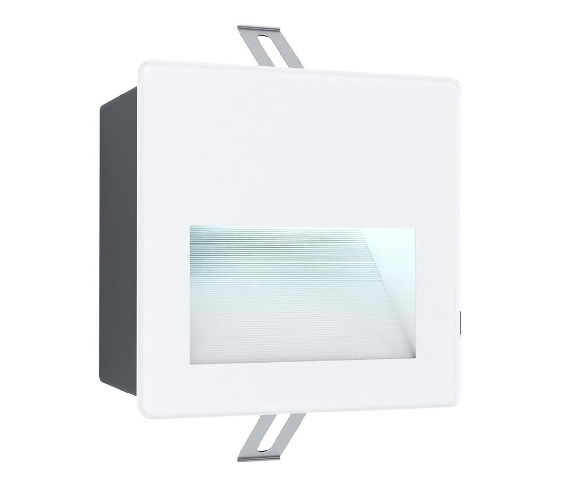 Eglo Eglo 99575 - LED Venkovní zápustné svítidlo ARACENA LED/3,7W/230V IP65 bílá