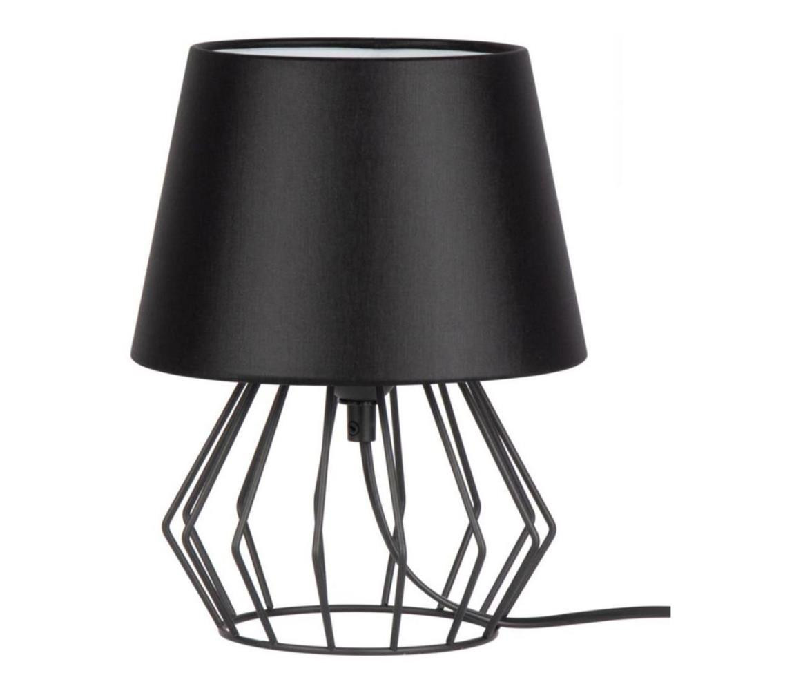 7669104 - Stolní lampa MANGOO 1xE27/40W/230V černá