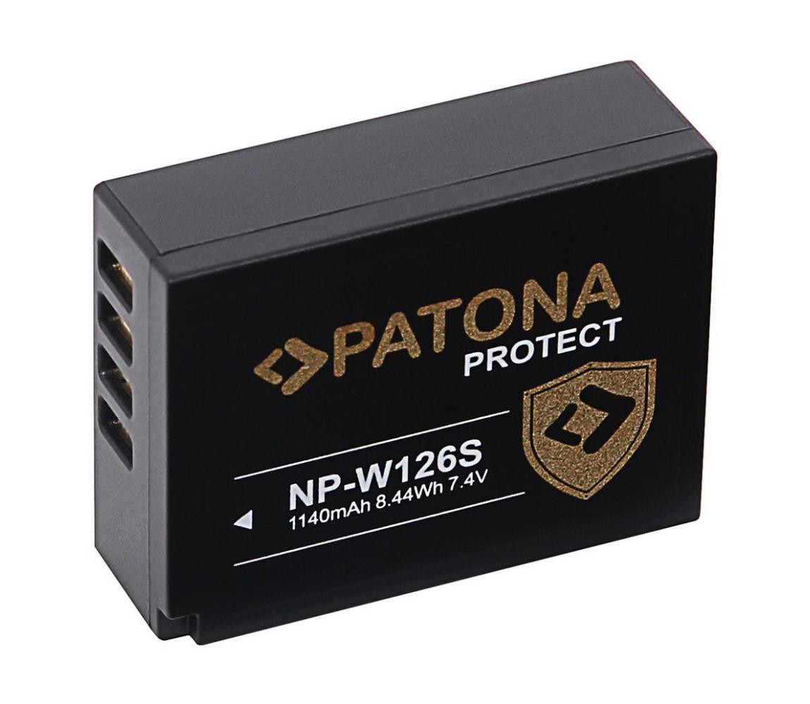 PATONA PATONA - Aku Fuji NP-W126S 1140mAh Li-Ion Protect