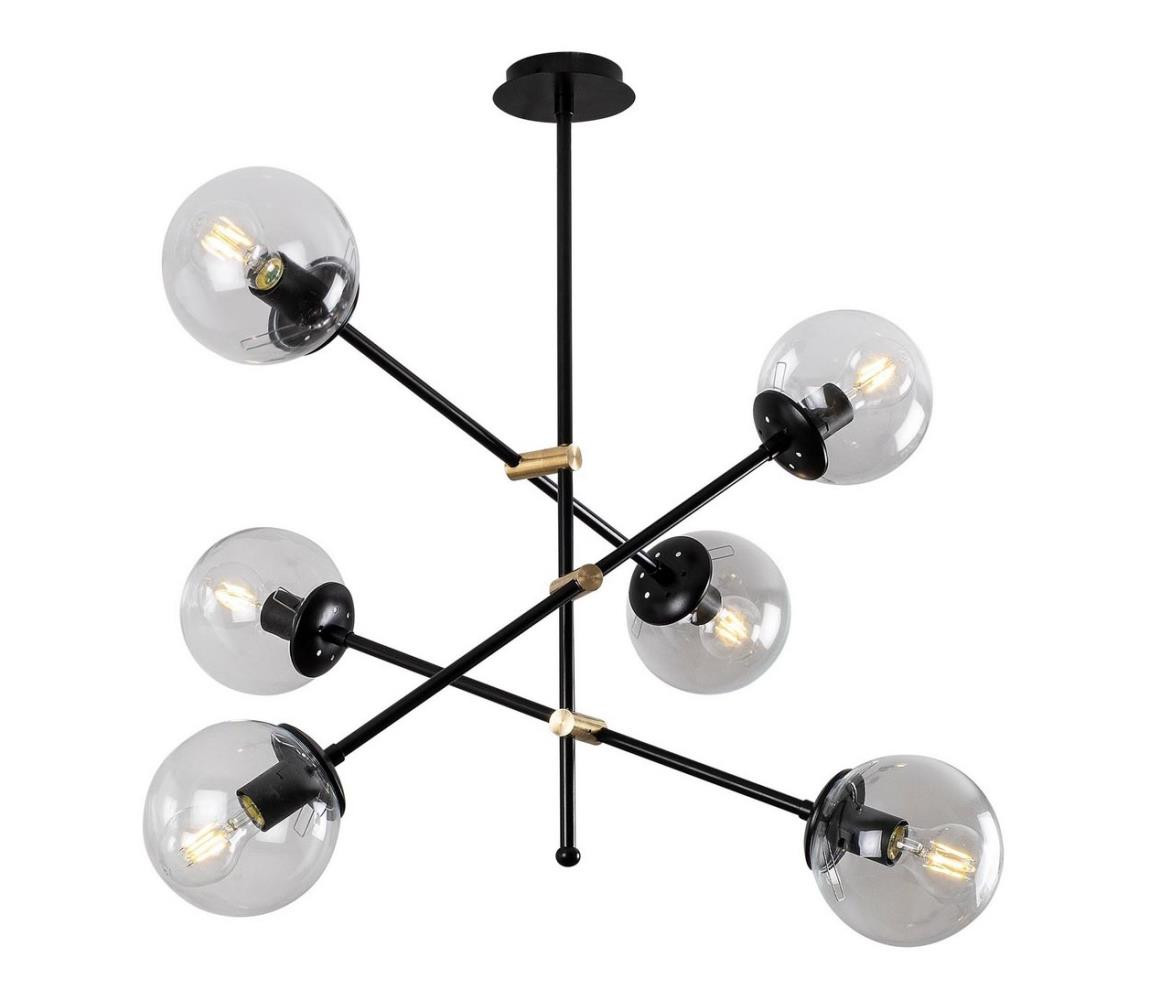 Přisazený lustr MARTI 6xE27/100W/230V