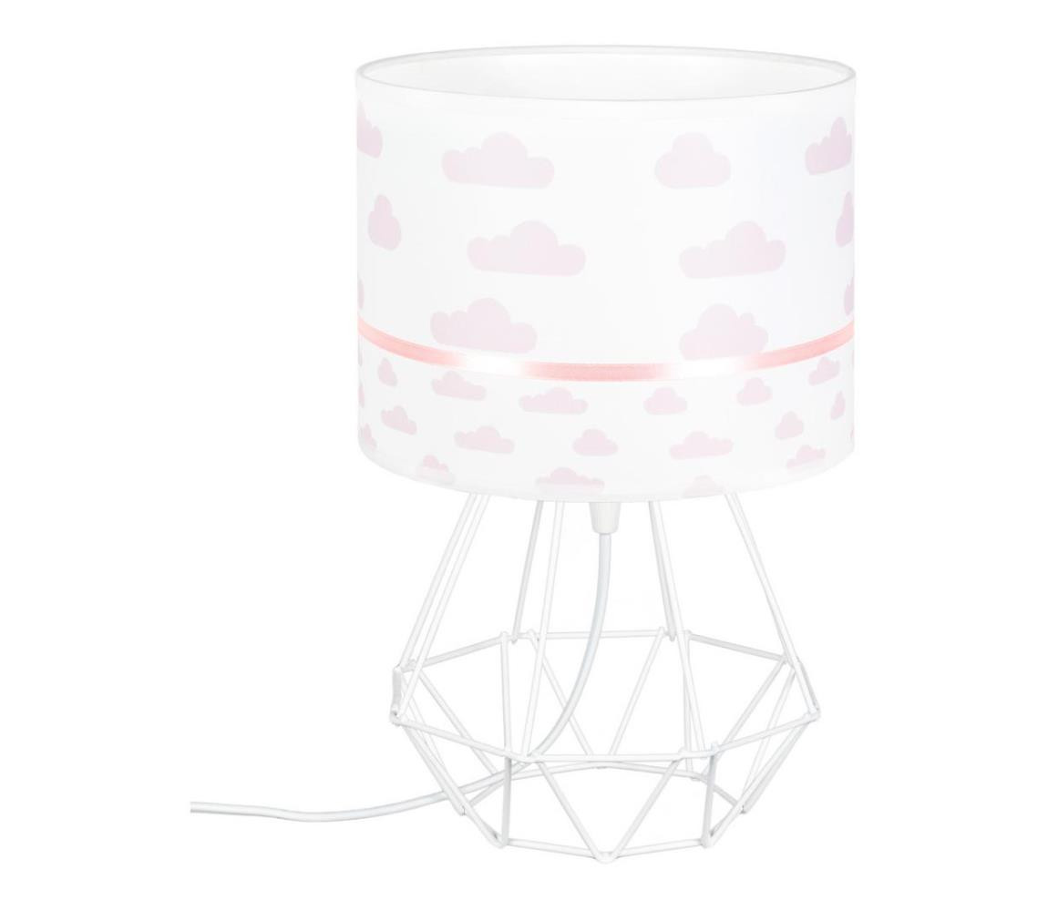 Dětská lampička PIKKI 1xE27/60W/230V růžová