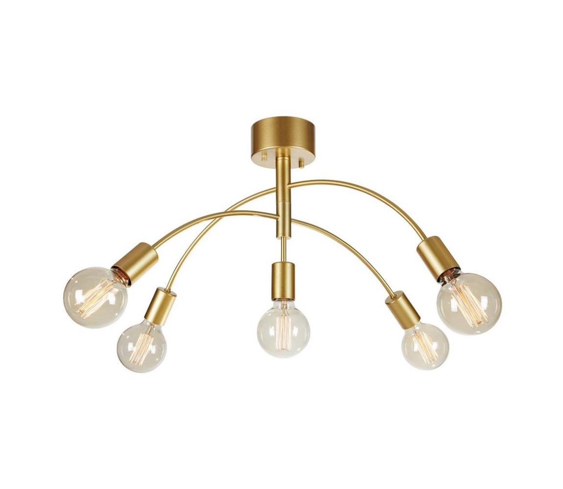 Markslöjd Markslöjd 108285 - Přisazený lustr CYGNUS 5xE27/40W/230V zlatá