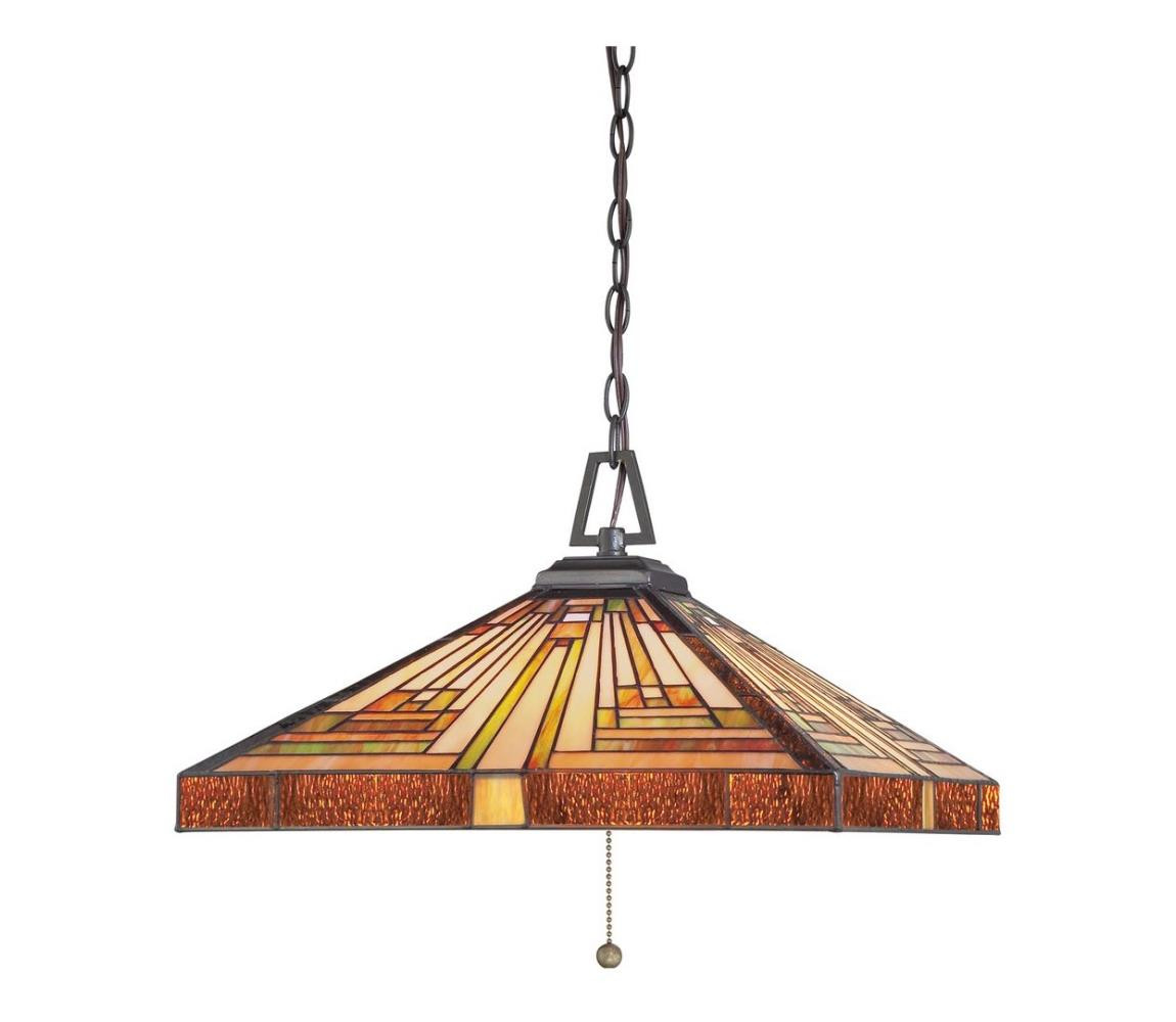 Elstead Elstead QZ-STEPHEN-3P - Lustr na řetězu STEPHEN 3xE27/60W/230V