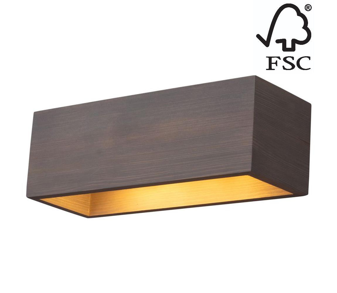 DO2251257 - Nástěnné svítidlo KENZO 2xG9/6W/230V borovice