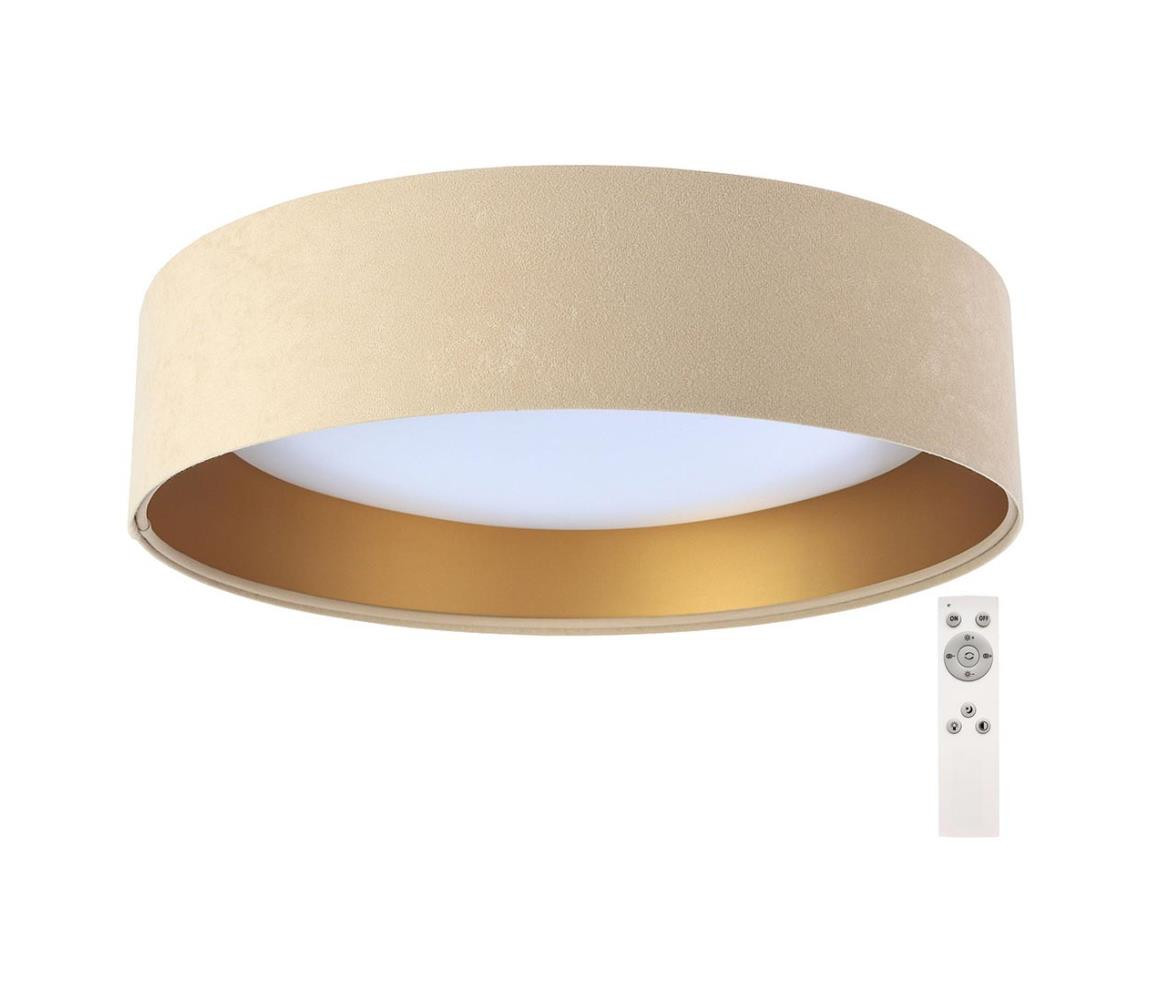 LED Stmívatelné stropní svítidlo SMART GALAXY LED/24W/230V béžová/zlatá + DO