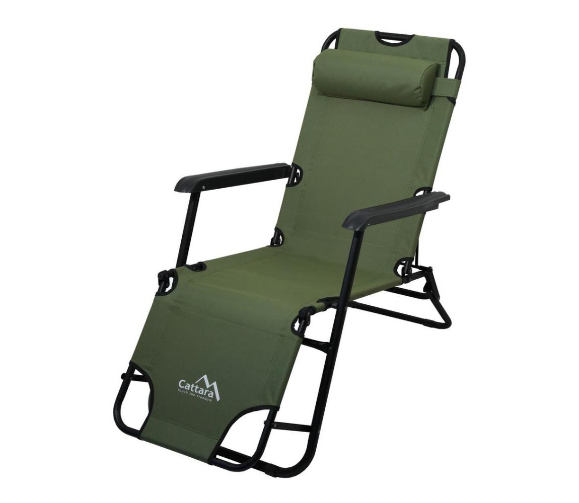 13516 Lehátkokřeslo COMFORT zelené