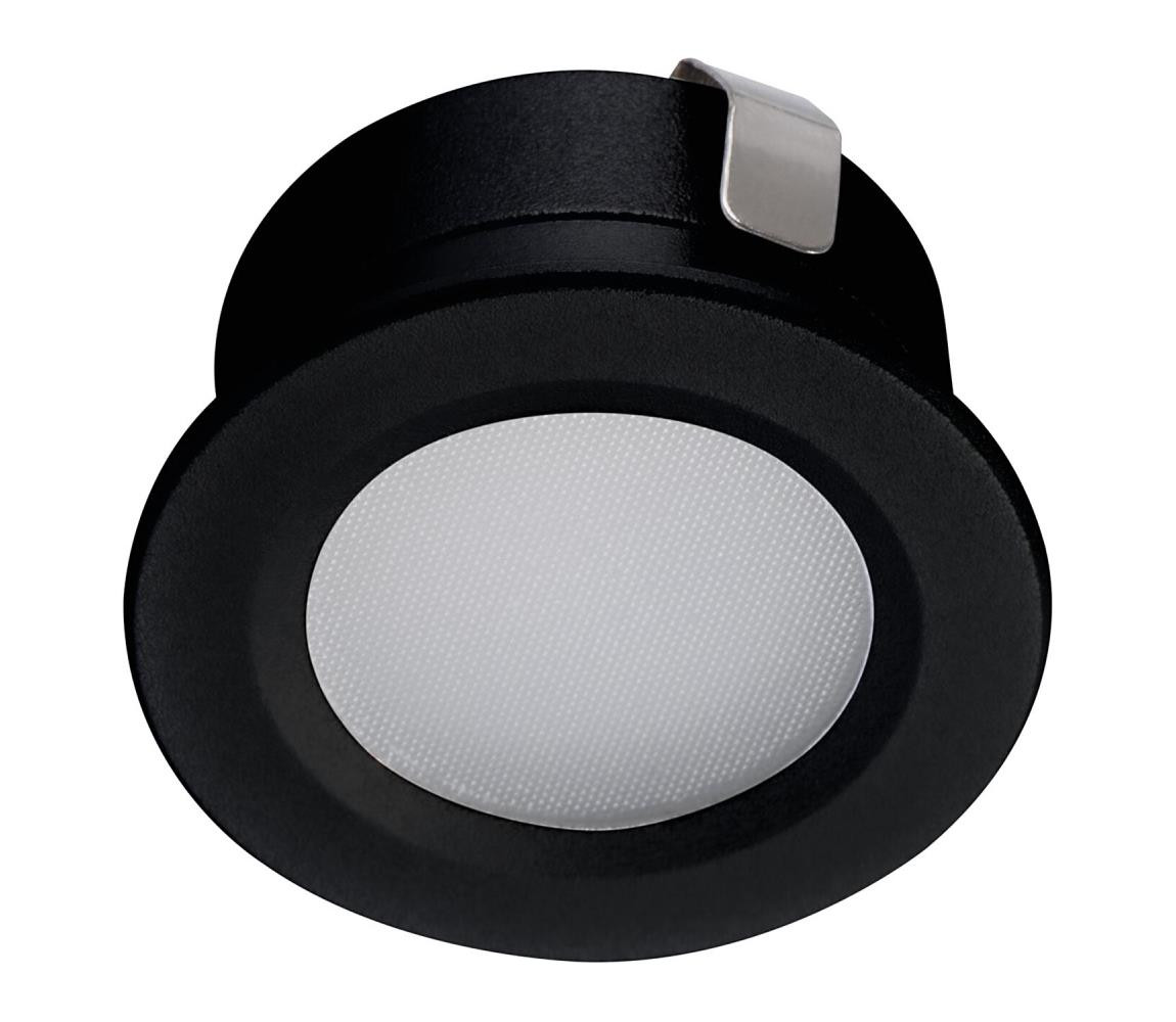 23524 - LED Venkovní podhled. svítidlo IMBER LED/1W/12V 4000K IP65 černá