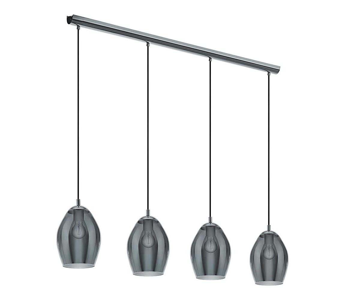 Eglo Eglo 39566 - Lustr na lanku ESTANYS 4xE27/60W/230V