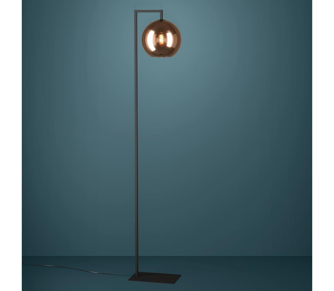 Eglo Eglo 390253 - Stojací lampa CORDOBA 1xE27/40W/230V měděná