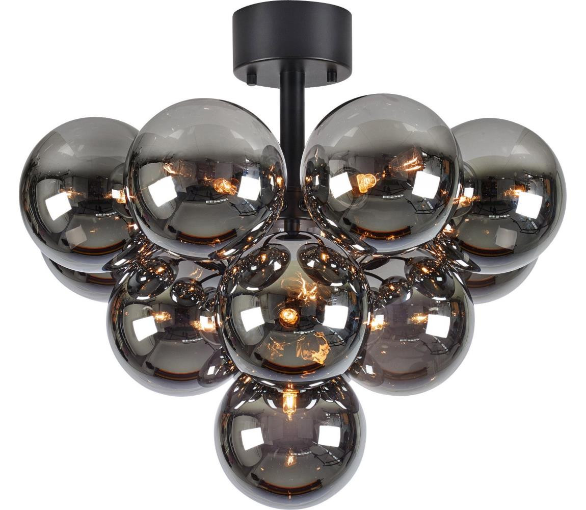 Markslöjd Markslöjd 108845 - Přisazený lustr MERLOT 13xG9/18W/230V černá/kouřová