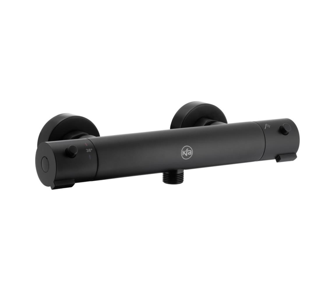 KFA Armatura KFA Armatura 5736-010-81 - Termostatická sprchová baterie MOZA matná černá
