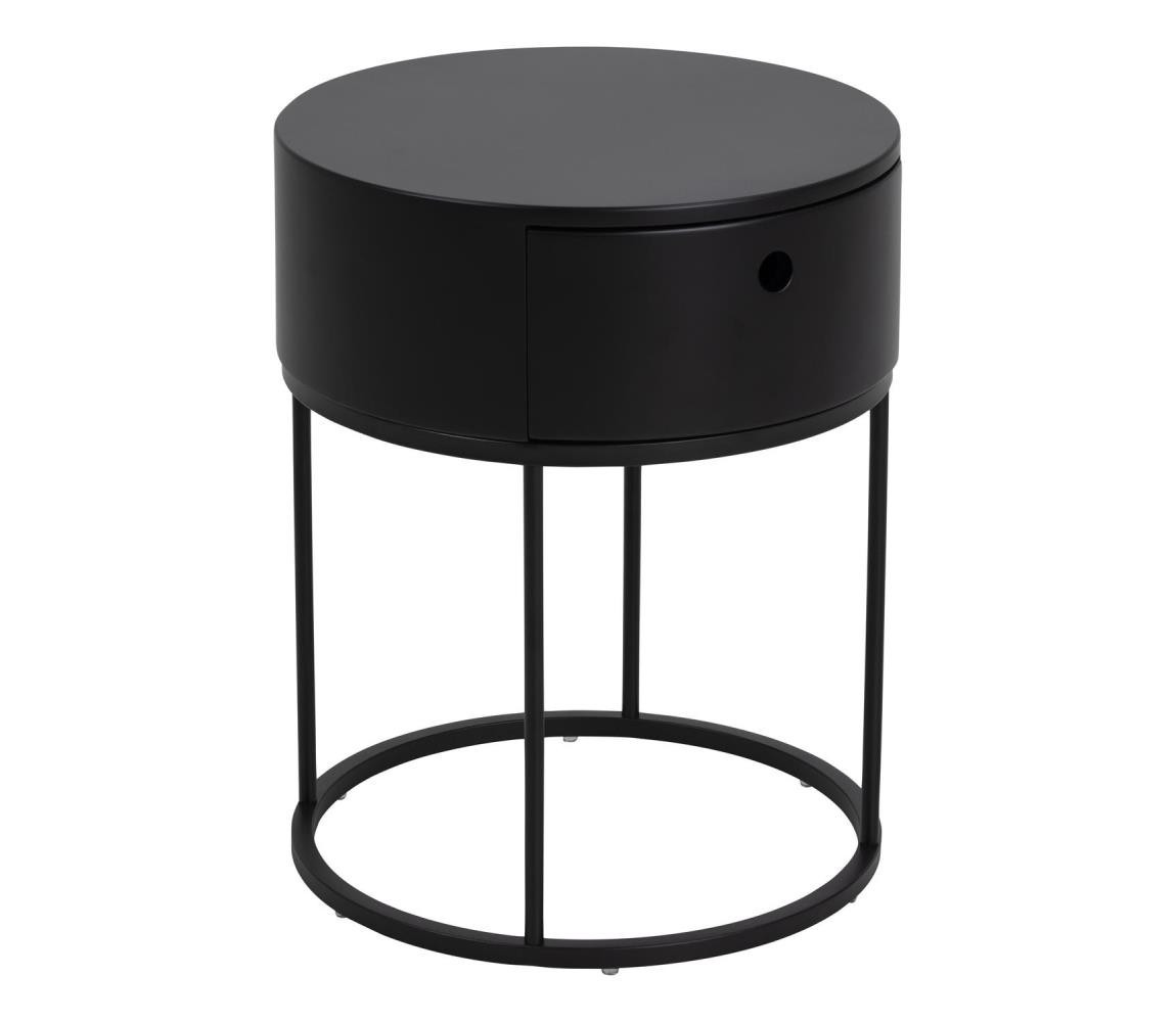 Actona Noční stolek COLUM černá