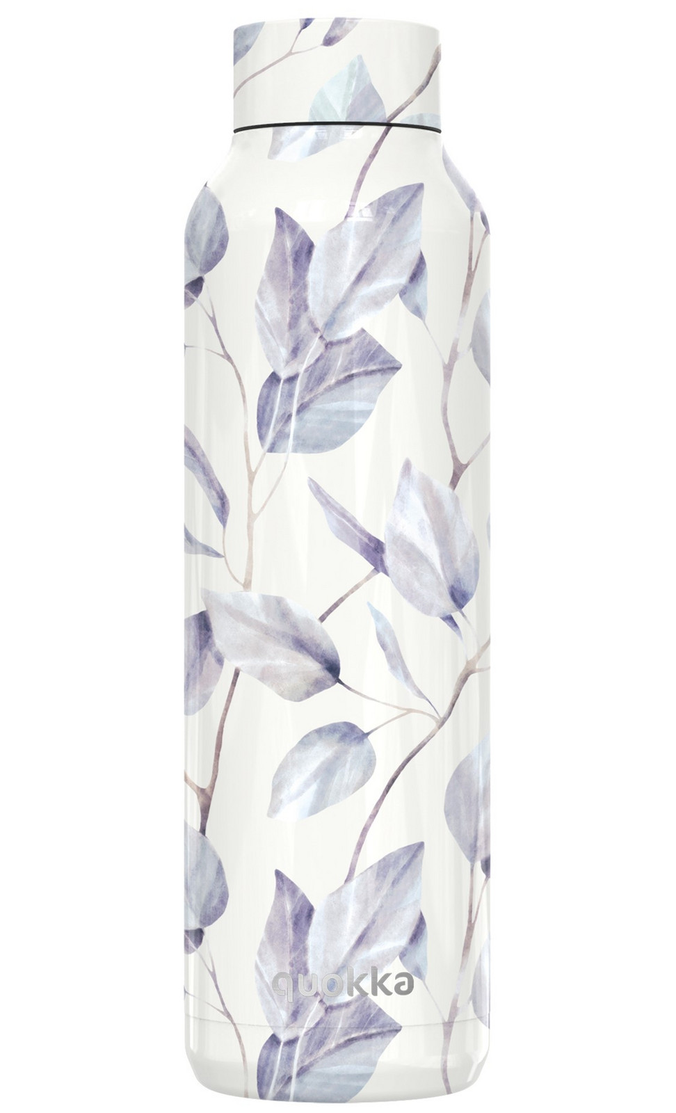 Nerezová termoláhev Solid, 630ml, Quokka, gray bouquet