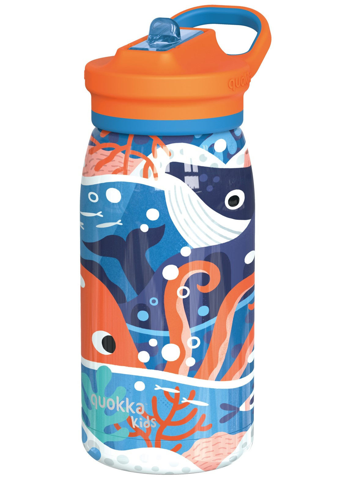 Dětská nerezová láhev Pop, 445ml, Quokka, moře