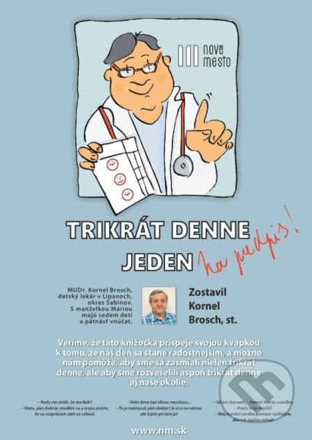 Trikrát denne jeden - Kornel Brosch