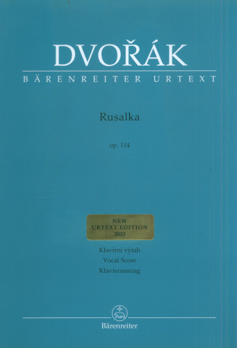 Rusalka, Op. 114 klavírní výtah | DVOŘÁK, Antonín