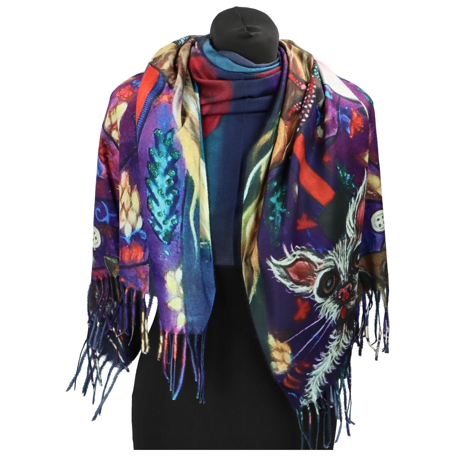 Dámská šála barevná - Firenze Anwera 5 barevná