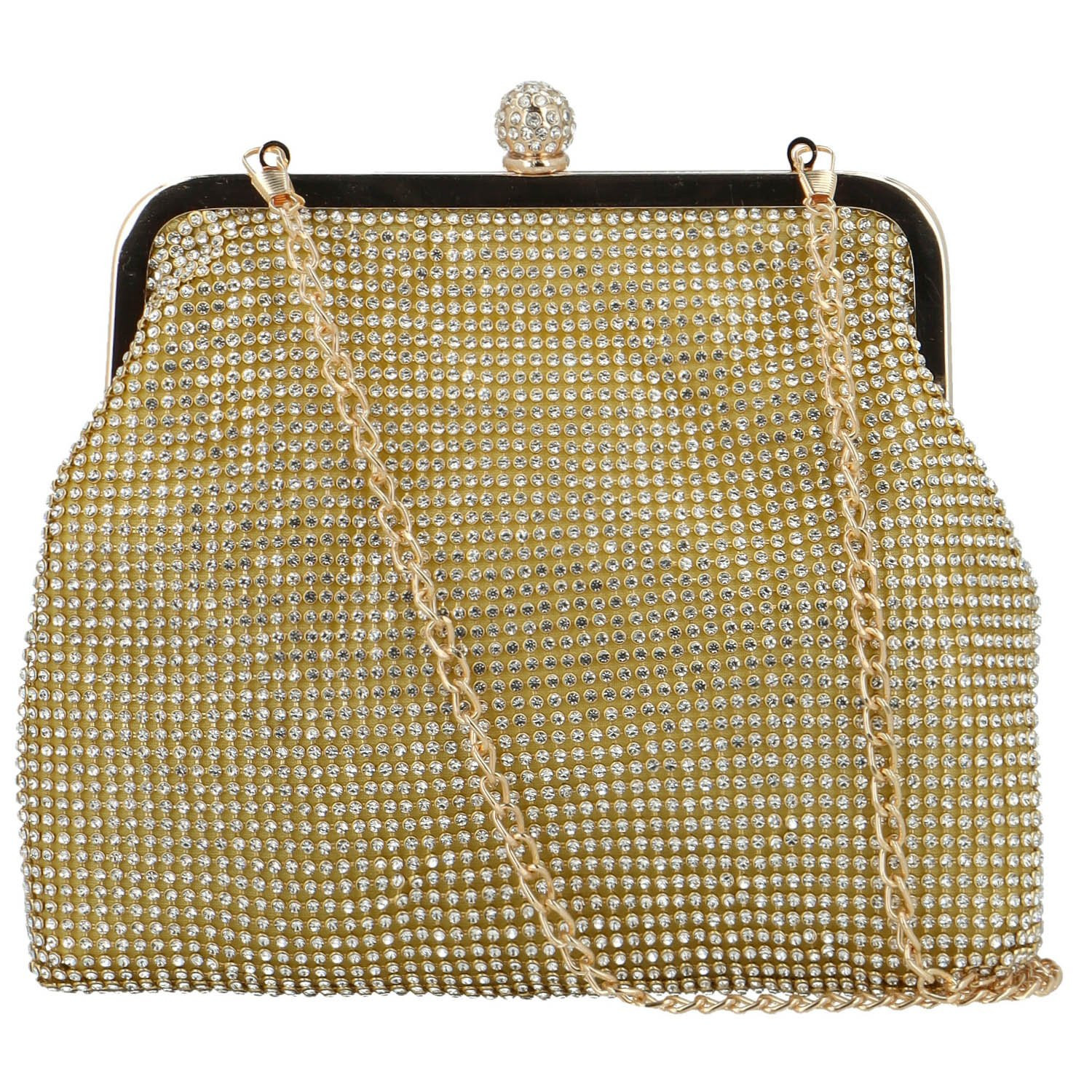 Dámské psaníčko zlaté - Michelle Moon Ellida zlatá