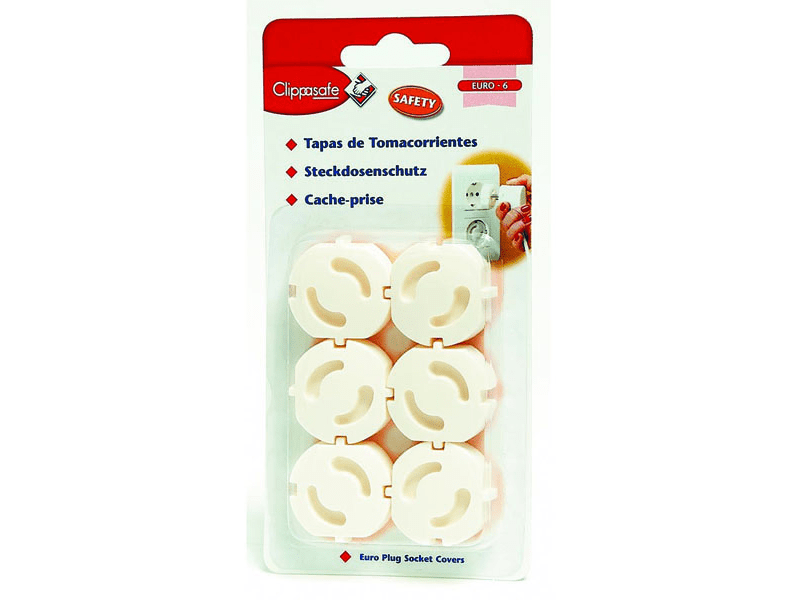 Clippasafe Ochrana elektrické zásuvky EU 6ks