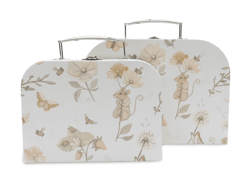 Little Dutch Jollein Sada kufříků 2 ks Dreamy Mouse