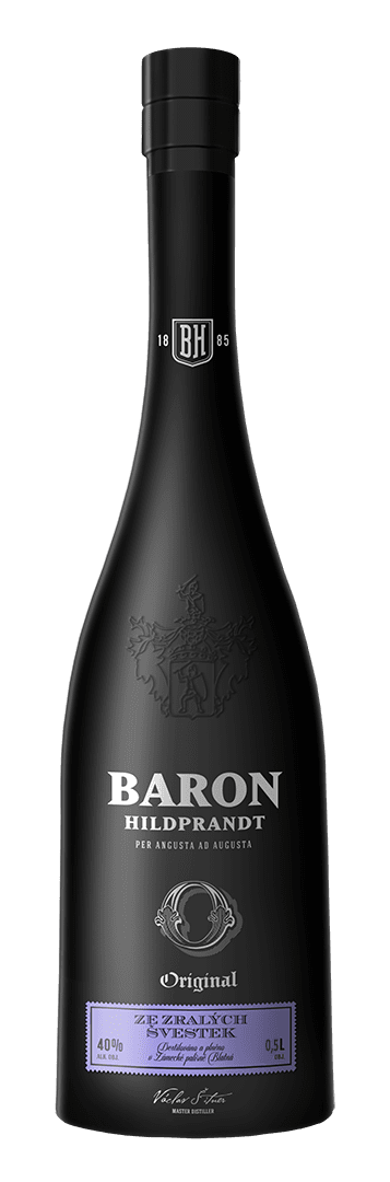Baron Hildprandt Ze Zralých Švestek  40 % 0,5 l