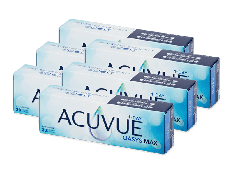 Johnson & Johnson Acuvue Oasys Max 1-Day (180 čoček)