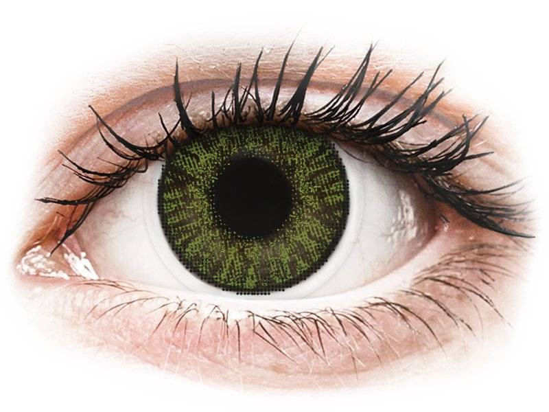 Alcon FreshLook ColorBlends - dioptrické (2 čočky) Green