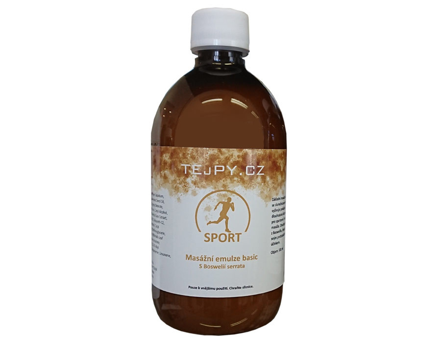 TEJPY.cz Masážní emulze Basic Obsah: 500 ml
