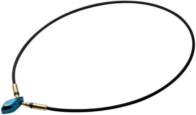 Náhrdelník Phiten METAX Teardrop Barva: 40cm/modrá