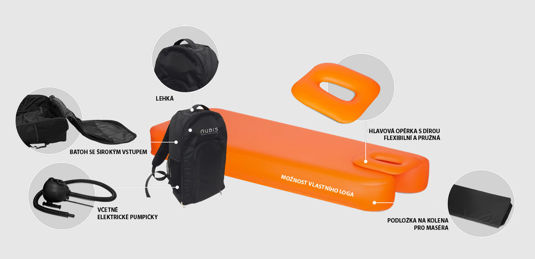 Nubis Nafukovací masážní matrace NubisSport