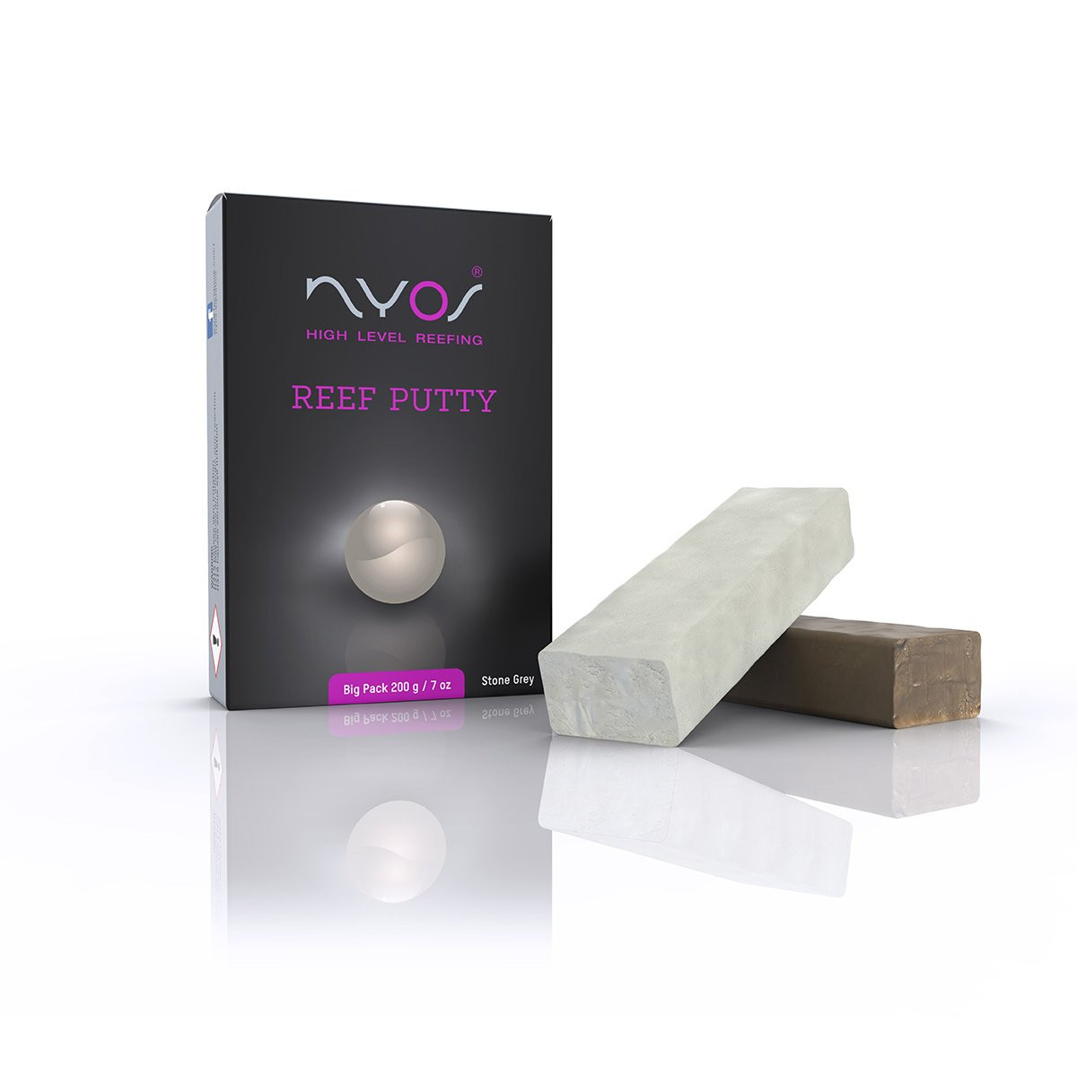 Nyos Reef Putty Korallenkleber 200g Kámen Šedá