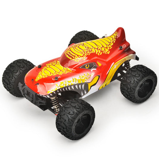 Mamido Mamido RC Monster Truck 1:16  Max 35 km/h dosah 100m 2.4Ghz 4x4 Bezkartáčový motor Barva: Červená
