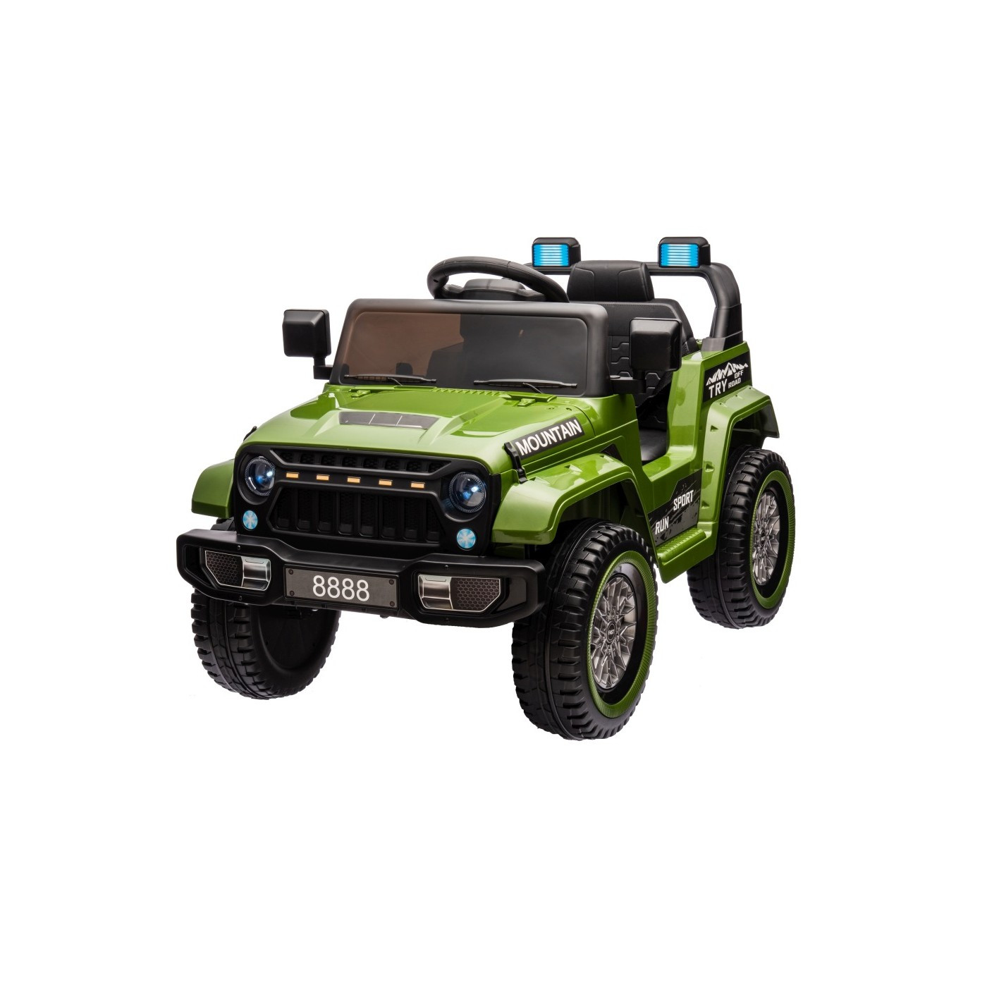 mamido Elektrické autíčko OFF ROAD Mountain zelené