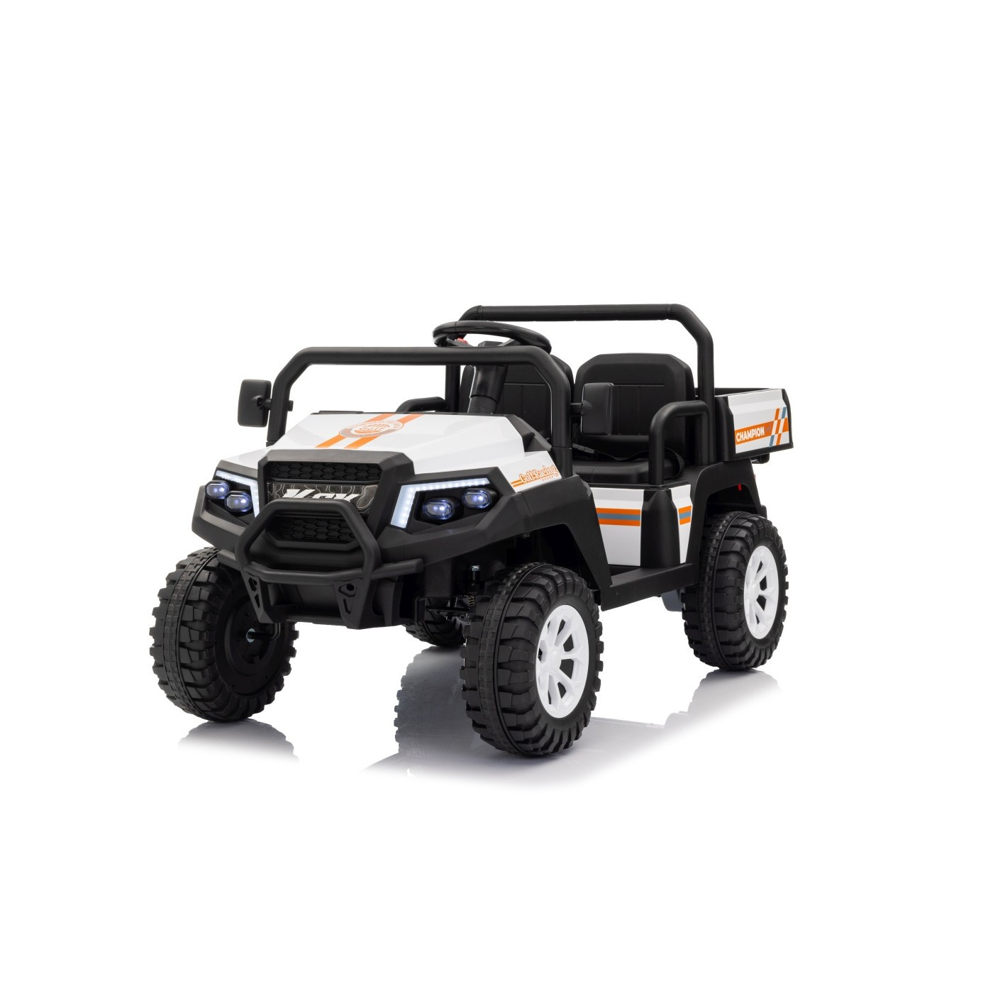 mamido Dětské elektrické autíčko Pick-Up Champion 24V bílé