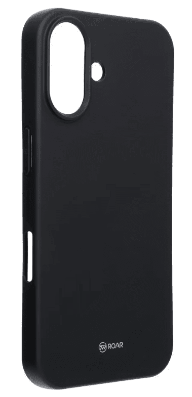Jelly Case Roar pro iPhone 16 Plus - Black
